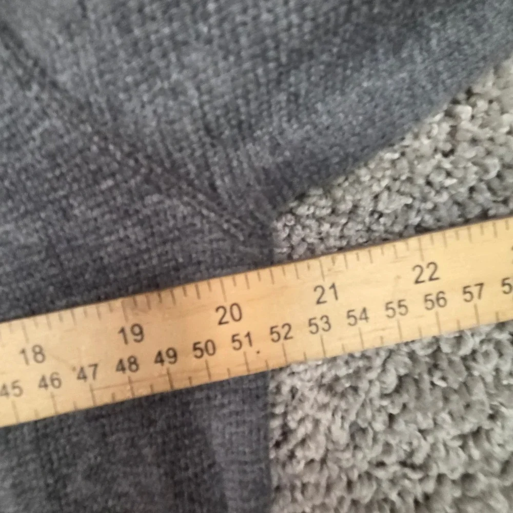 Polo Ralph Lauren Waffle Knit Thermal Shirt M Gray Long‎ Sleeve Crewneck Sweater